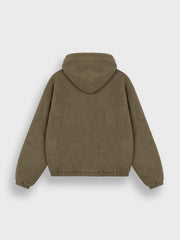 Rivero Atelier Cozy Teddy Zip Hoodie | Taupe