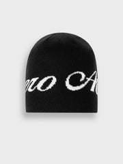 Rivero Atelier Jacquard Beanie | Black