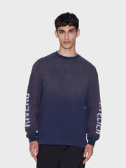 Rivero INTL. Waffle Longsleeve T-Shirt | Navy