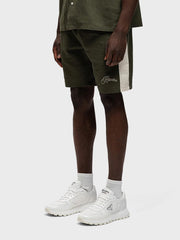 Rivero Retro Linen Shorts | Green