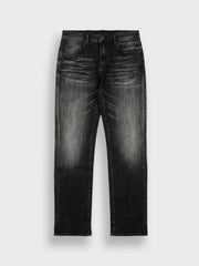Rivero Shadow Slightly Split Jeans | Black