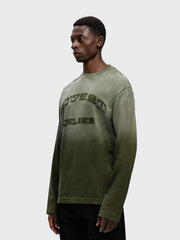 Rivero Statement Longsleeve T-Shirt | Washed Green