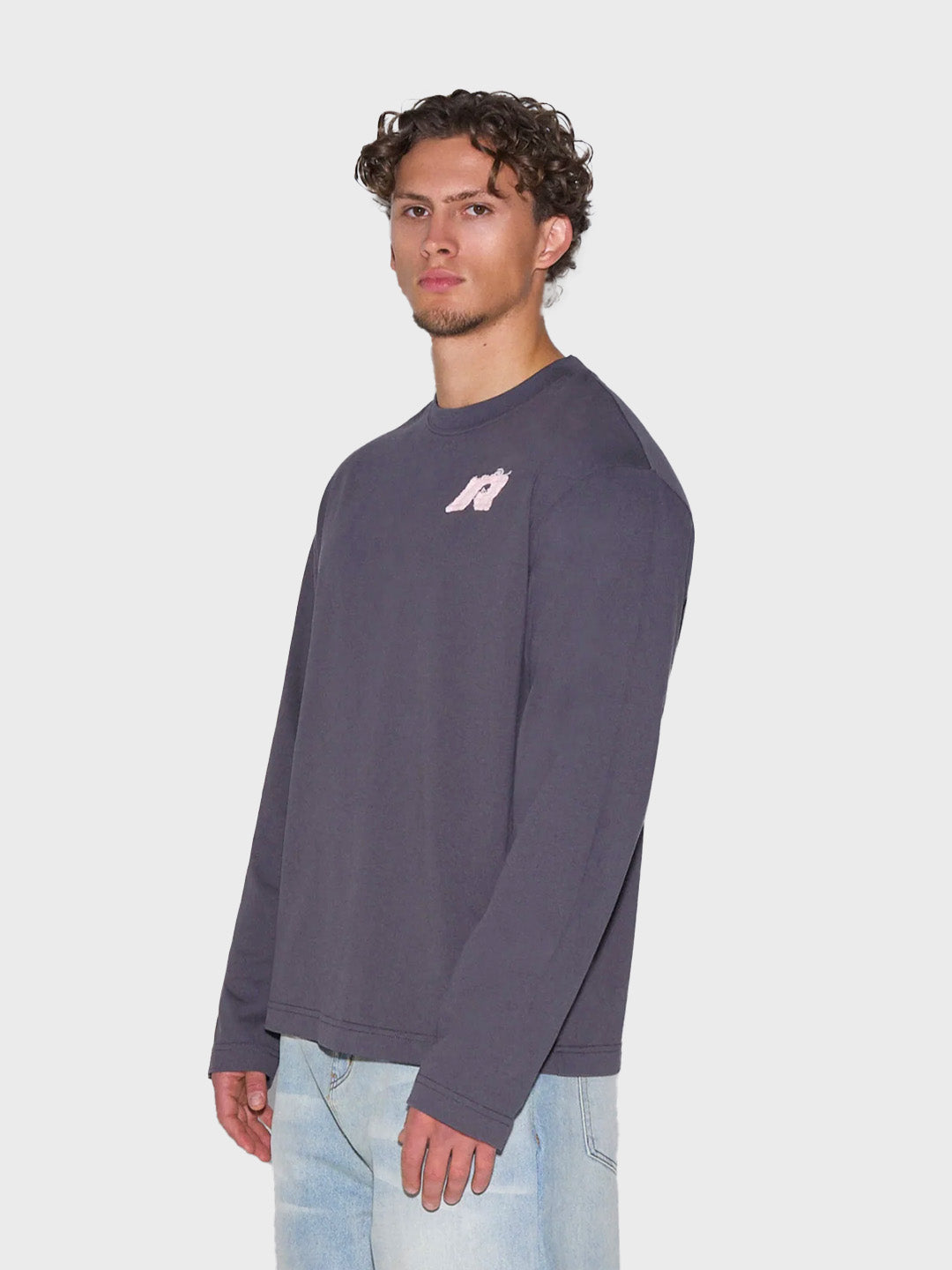Rivero Urban Longsleeve T-Shirt | Space Blue