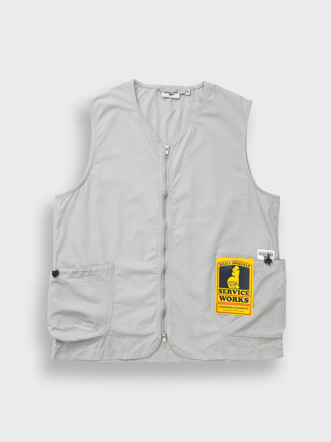 Service Works Gardner Vest | Silver
