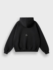 The Missing Piece Classic Hoodie | Washed Black