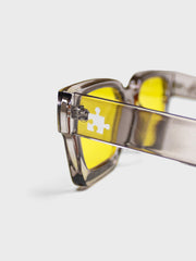 The Missing Piece Classic Shades | Grey/Yellow