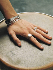 TwoJeys Cuban Bracelet | Silver