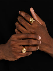 TwoJeys Shooting Star Ring | Gold