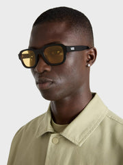 Vans 66 Sunglasses | Black/Yellow