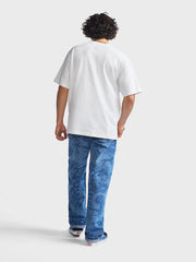 Vans Check-5 Camo Print Jeans | Blue