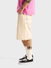 Vans Check-5 Denim Shorts | Natural Seed