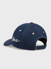 Vans Classic Script Denim Cap | Blue