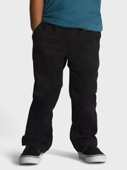 Vans Elastic Waist Pants Kids | Black