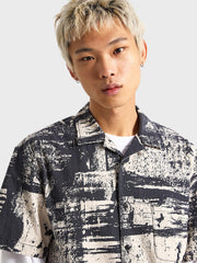 Vans Fallon Woven Shirt | Taupe Mist/Black