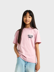 Vans Metal Wall Kids T-Shirt | Pink Dawn