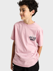 Vans Metal Wall Kids T-Shirt | Pink Dawn