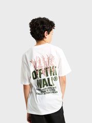 Vans Metal Wall Kids T-Shirt | White