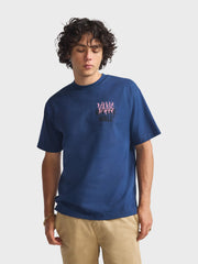 Vans Metal Wall T-Shirt | Navy