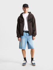 Vans Raw Instinct Zip Hoodie | Faded Black