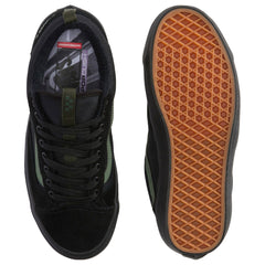 Vans - Skate Old Skool 36+ Atiba Shoes Black/Dark Green
