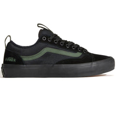 Vans - Skate Old Skool 36+ Atiba Shoes Black/Dark Green