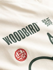 Woodbird WBBeam Lion T-Shirt | Off-White