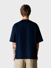 Woodbird WBBeam Nine T-Shirt | Dark Navy