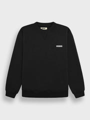 Woodbird WBCane Ming Crewneck Sweater | Black