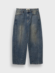 Woodbird WBGhat Twisted Jeans | Blue Vintage