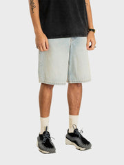 Woodbird WBLeroy Dawn Denim Shorts | Light Blue